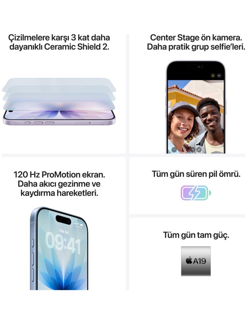 Apple iPhone 17 256 GB Ada Çayı